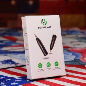 Bluetooth Aux Car Adapter Bluetooth 5.3 Stronger Mic Hands-Free Call Music 8.0NR